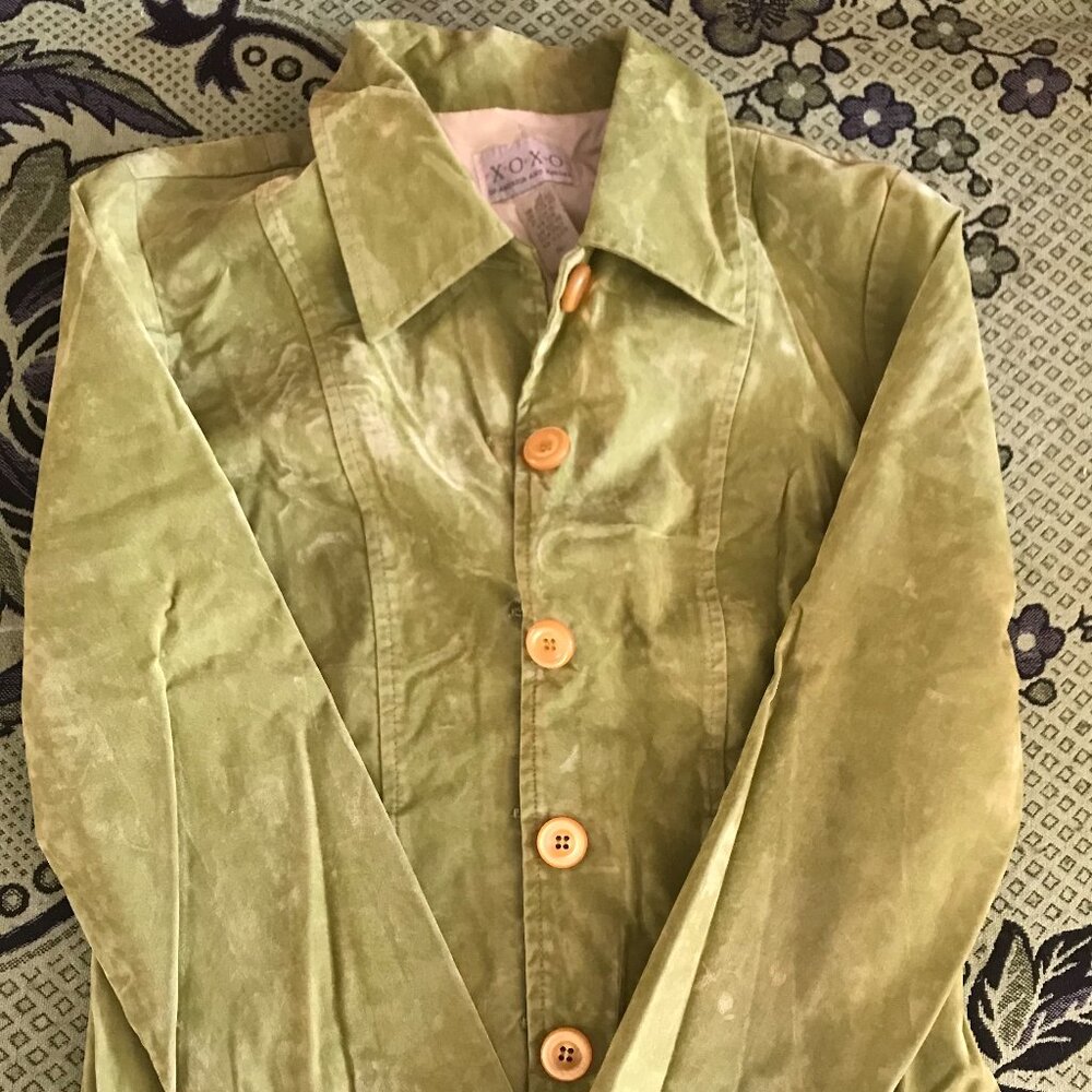 XOXO Green Blazer jacket women
